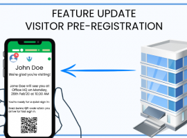 Visitor Pre-Registration -New Feature Update in CoReceptionist App