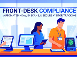 Front-Desk Compliance: Managing NDAs, ID Scans, and Visitor Tracking Across Key Industries