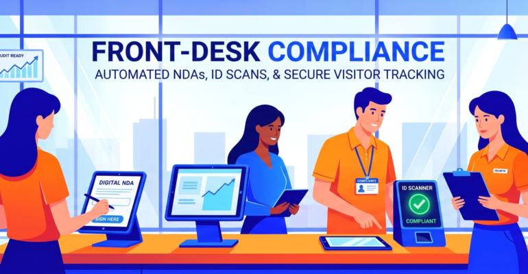 Front-Desk Compliance: Managing NDAs, ID Scans, and Visitor Tracking Across Key Industries